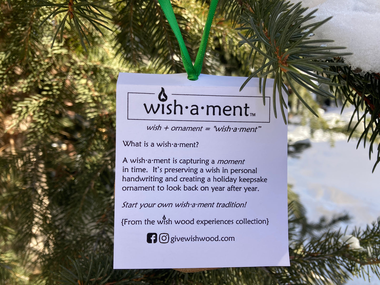 <img src="wish-a-ment-ornament-directions-to-capture-personal-holiday-message_jpg” alt="directions for making a wish on a ornament - wish-a-ment - forever preserving a personal wish"/>