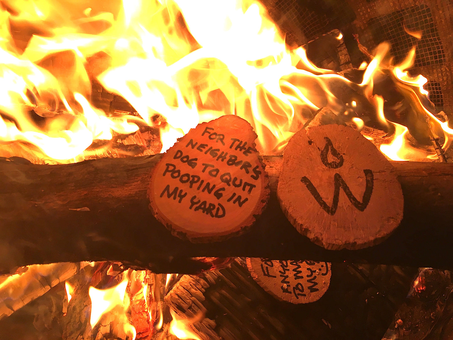 <img src="wishes-camping-outside-fire-burning_jpg” alt="making wishes outside around a campfire - wish wood - for making memories and experiences"/>